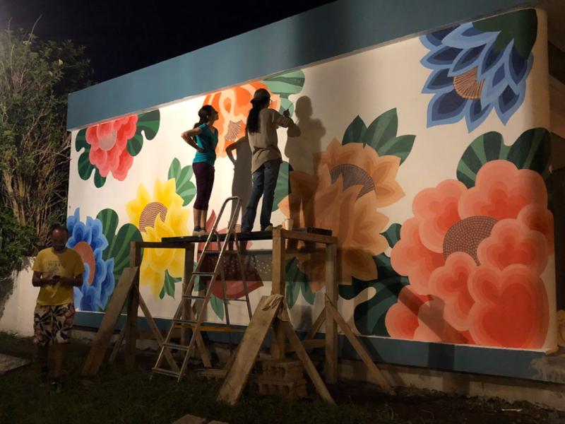 Mural Project, Flores Island, Azorean, Portugal