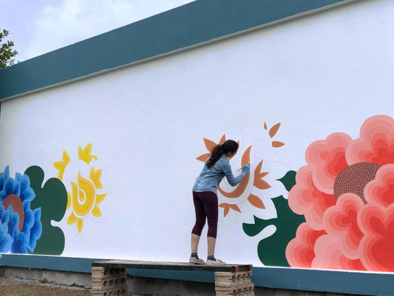 Mural Project, Flores Island, Azorean, Portugal