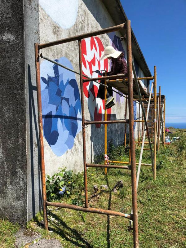 Mural Project, Flores Island, Azorean, Portugal