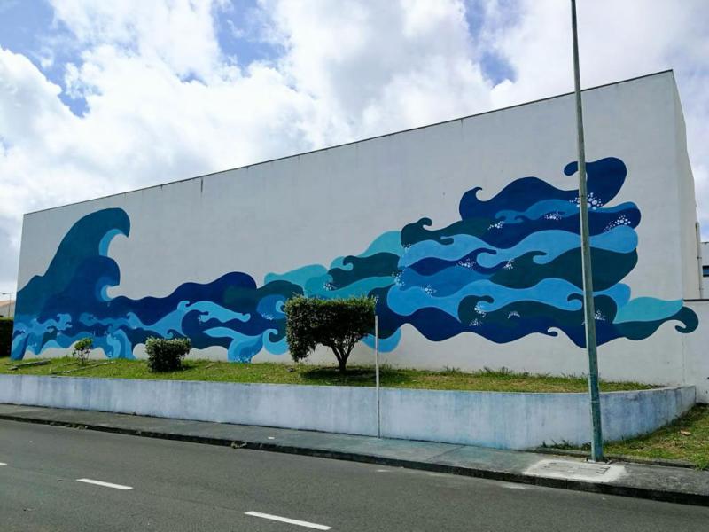 Mural Project, Flores Island, Azorean, Portugal
